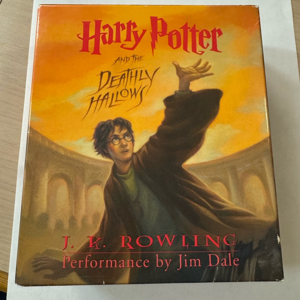 Audiobook Harry Potter and the Deathly Hallows audiobook 17 cd’s